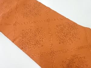 リサイクル　綴れ襷に華紋模様織出し名古屋帯